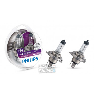 Автомобильные лампы H4 VisionPlus (12342vps2)