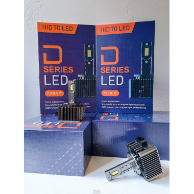 Светодиоды (цоколь D1) вместо ксенона HID to LED от SunRise