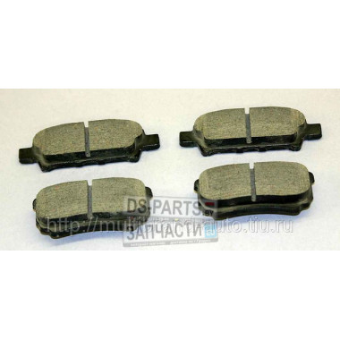 ЗАДНИЕ ТОРМОЗНЫЕ КОЛОДКИ 1037 ДЛЯ DODGE CALIBER, JEEP PATRIOT, JEEP COMPASS (ДИАМЕТР ТОРМОЗНОГО ДИСКА = 262ММ.