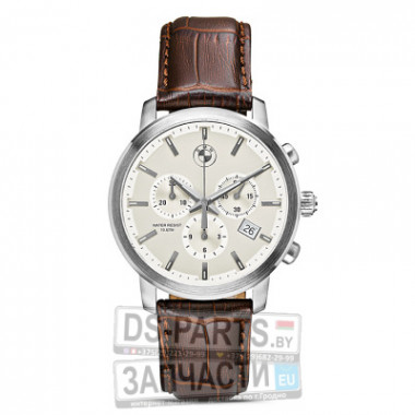 Мужские наручные часы BMW Men's Chrono Watch Brown Strap 2015