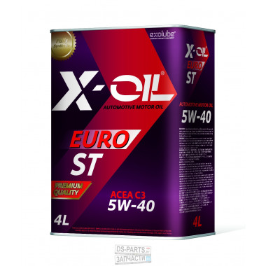 Масло моторное X-OIL Euro ST SN/CF C3 5W40, 4л