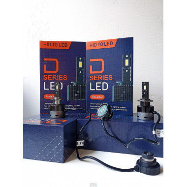 Светодиоды (цоколь D2) вместо ксенона HID to LED от SunRise
