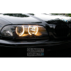 Ангельские глазки LED BMW E46 (131*2+146*2) оранжевые