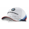 Бейсболка BMW Motorsport Team Cap for Collectors, unisex, White