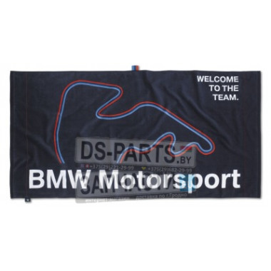 Пляжное полотенце BMW Motorsport Beach Towel Dark Blue