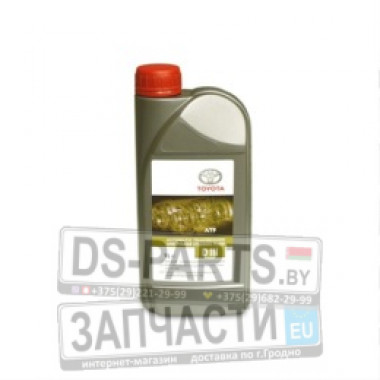 TOYOTA Масло трансм. АКПП,ГУР, красный , 1л