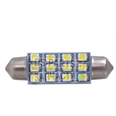 Светодиод SV8.5-3528-12SMD 42mm
