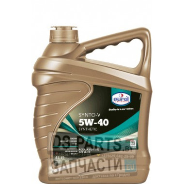 EUROL 5W40 SYNTO-V 4L