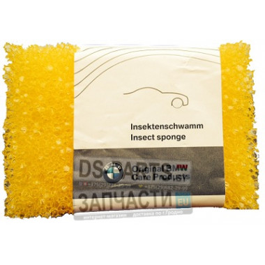 Губка для удаления насекомых со стекол BMW Car Care Insect Remover Sponge