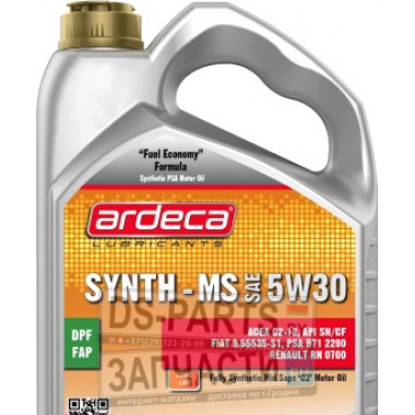 5W30 4L SYNTH-MS SN/CF C2-12 FIAT 9.55535-S1 PSA Oil B71 2290, RENAULT RN 0700