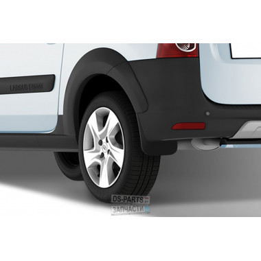 БРЫЗГОВИКИ ЗАДНИЕ LADA LARGUS CROSS, 2012->, УНИВЕРСАЛ 2 ШТ. (ПОЛИУРЕТАН)