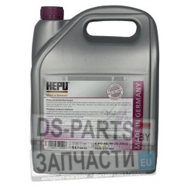 HEPU Антифриз концентрат красно-лиловый, P999-G13-005, 5л (G13)