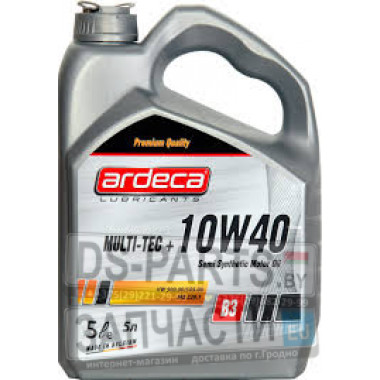 10W40 5L MULTI-TEC+ п/синт. SL/CF, A3/B3, MB 229.1, VW 501.01/505.00