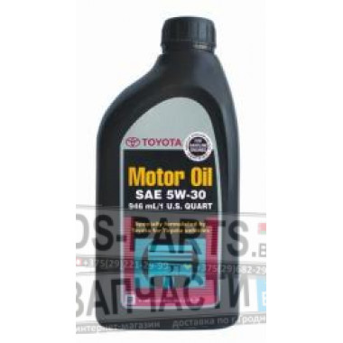 TOYOTA ENGINE OIL 5W-30, 0.946 л.