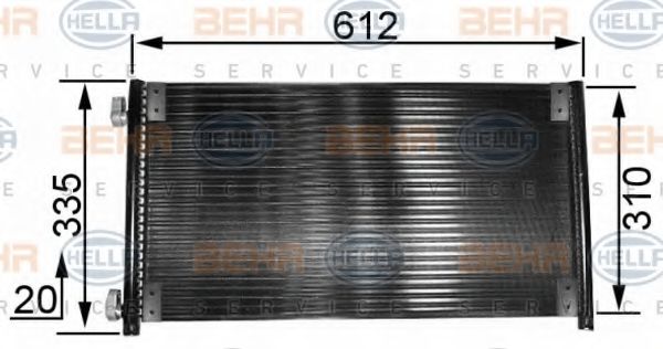 BEHR HELLA SERVICE 8FC 351 038-311