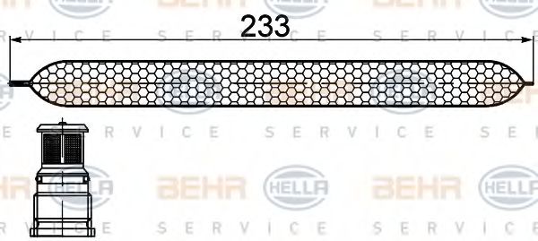 BEHR HELLA SERVICE 8FT 351 200-251