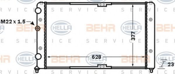 BEHR HELLA SERVICE 8MK 376 773-791