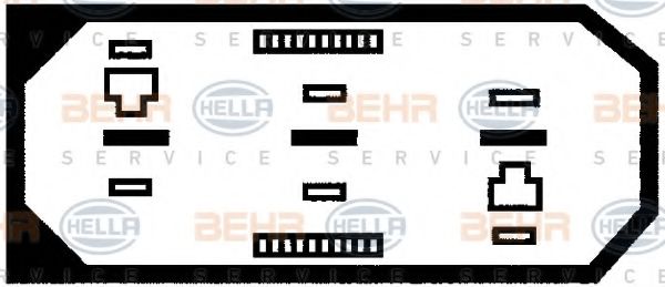 BEHR HELLA SERVICE 8EW 009 144-591