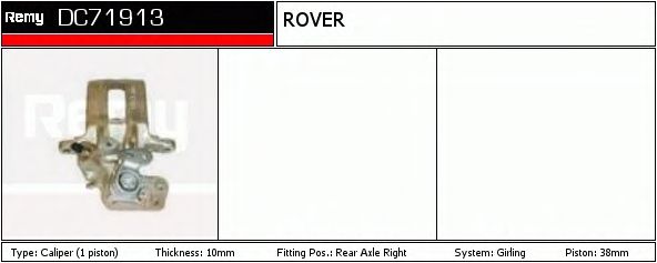 DELCO REMY DC71912