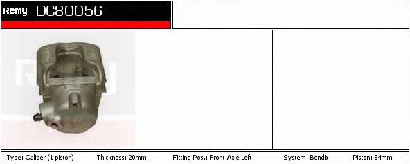 DELCO REMY DC80054