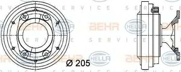 HELLA 8MV 376 731-291