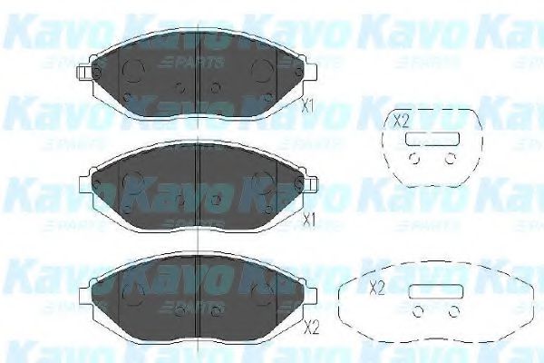 KAVO PARTS KBP-1017