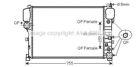 AVA QUALITY COOLING MS2447