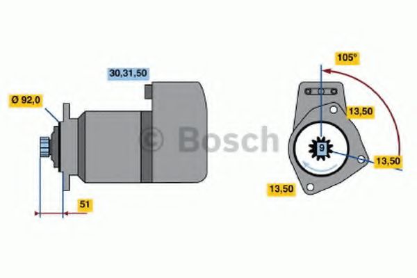 BOSCH 0 986 018 000