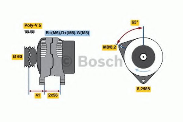 BOSCH 0 986 044 631