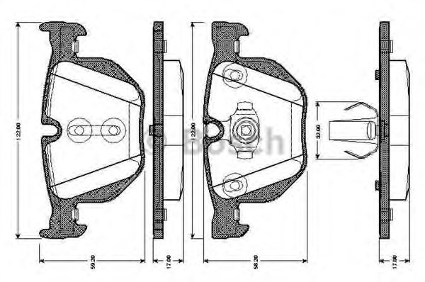 BOSCH 0 986 TB3 034