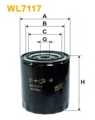 WIX FILTERS WL7117