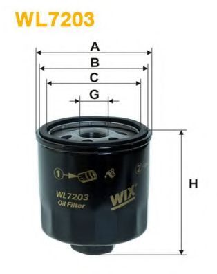 WIX FILTERS WL7203