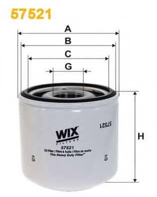 WIX FILTERS 57521