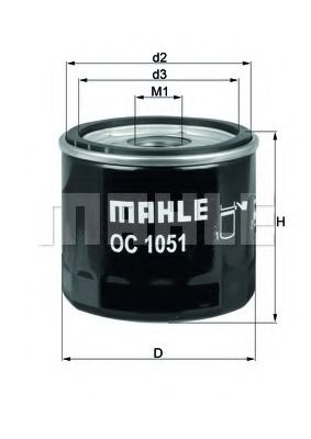 MAHLE / KNECHT OC 1051