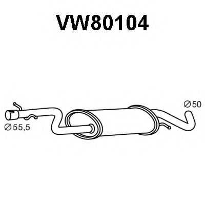 VENEPORTE VW80104