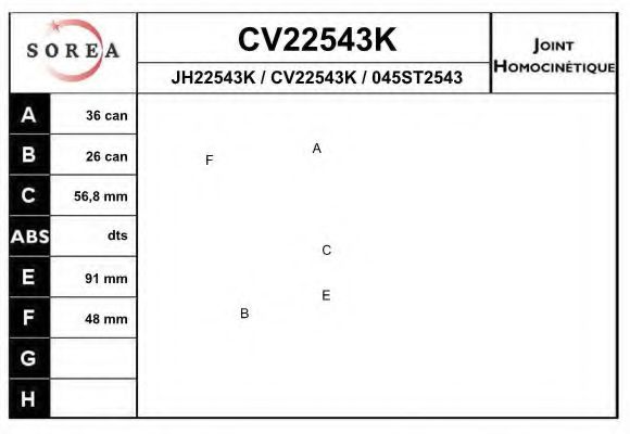 EAI CV22543K