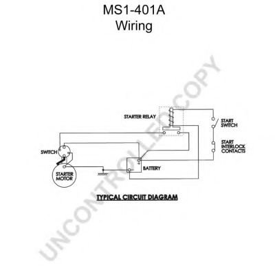 PRESTOLITE ELECTRIC MS1-401A