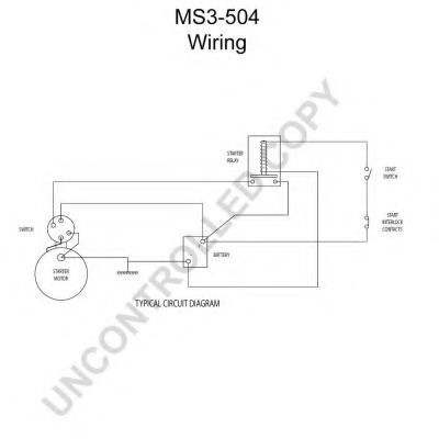 PRESTOLITE ELECTRIC MS3-504