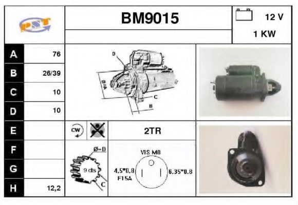 SNRA BM9015