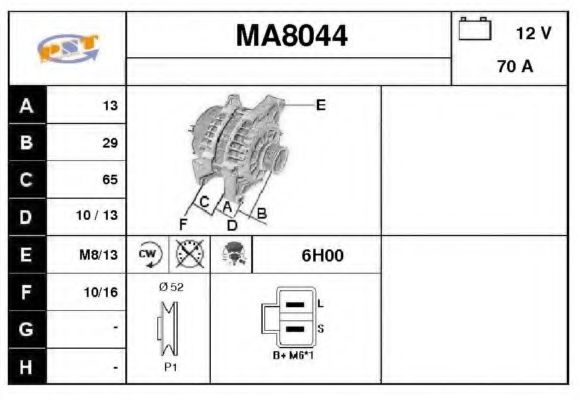 SNRA MA8044