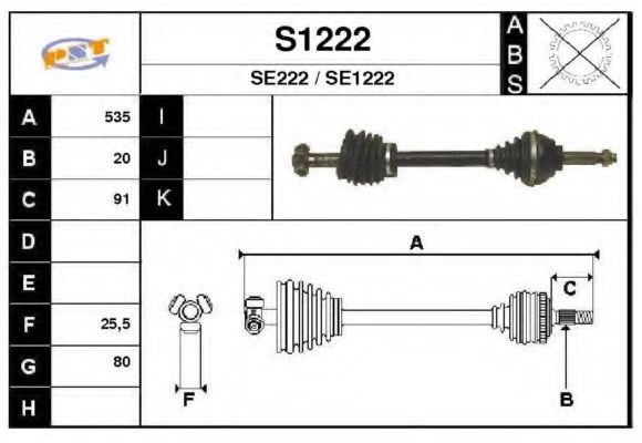 SNRA S1222