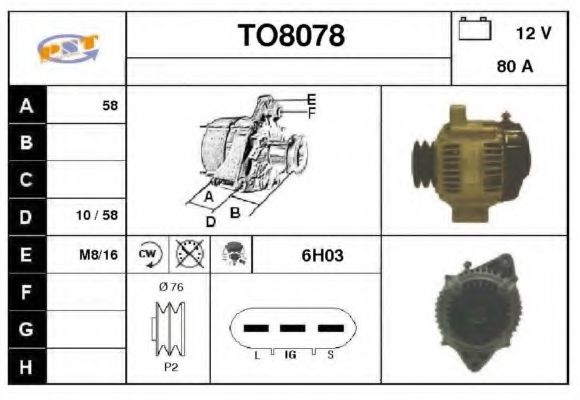 SNRA TO8078