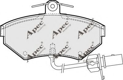 APEC braking PAD1152