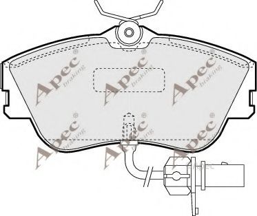 APEC braking PAD1155