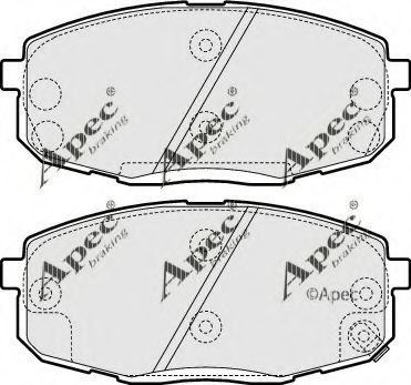APEC braking PAD1555