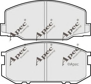 APEC braking PAD395