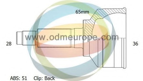 ODM-MULTIPARTS 12-291494