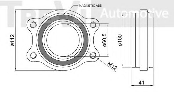 TREVI AUTOMOTIVE WB1087