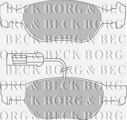 BORG & BECK BBP1418