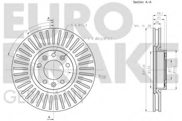 EUROBRAKE 5815203742